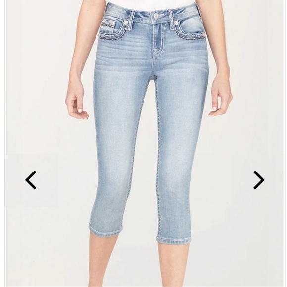 Miss me capri cross style jeans - Picture 1 of 5